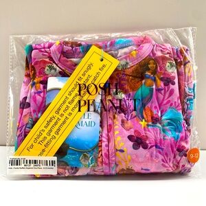 Posh Peanut Disney The Little Mermaid Princess Ariel Footie Ruffled One Piece